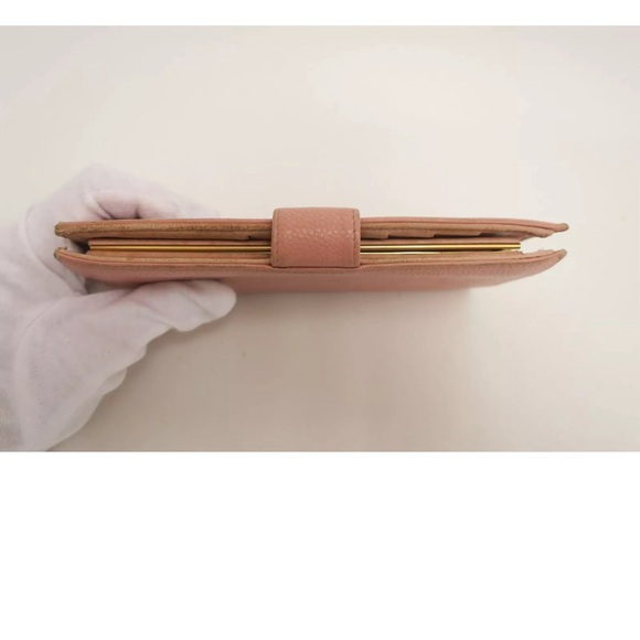 💎 Authentic CHANEL Wallet Caviar Pink Leather Bifold Long Wallet 💎 - Picture 5 of 14